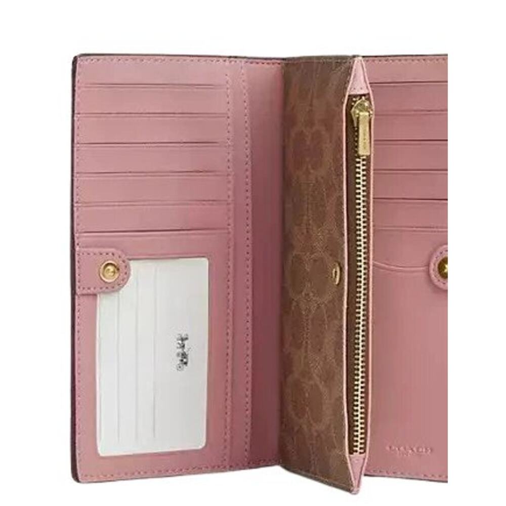 Coach Pink Wallet - Picture 3 of 15